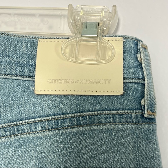Citizens Of Humanity Light Wash Isola Cropped Boot Jeans -‎ 24 - Picture 5 of 8